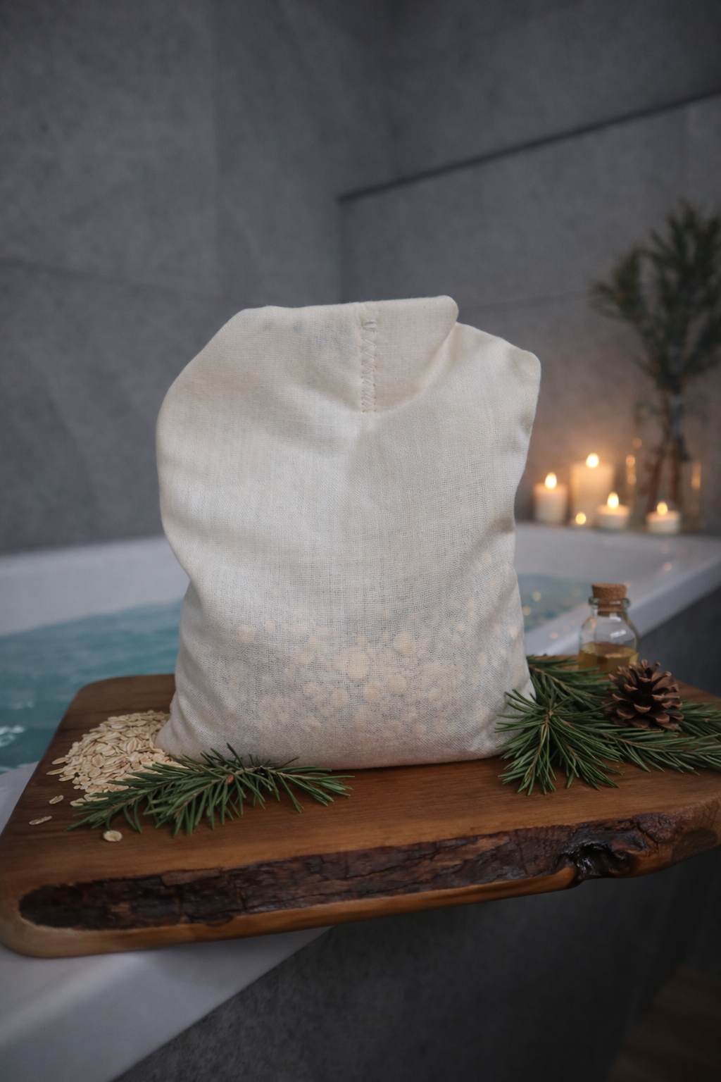 Bath Tea – Waldzauber | Hafer, Kiefer & Rosmarin